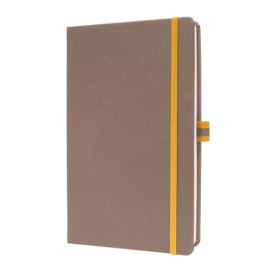 Ibenzoa® Professioneel Vegan Notitieboek A5 Geruit, Papier, 176 Pagina's, Hardcover