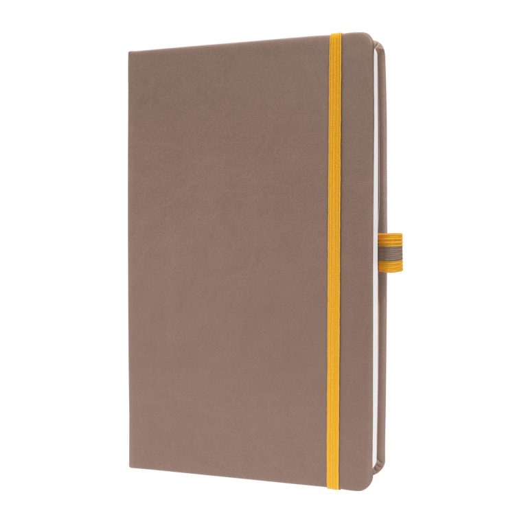 Ibenzoa® Professioneel Vegan Notitieboek A5 Geruit, Papier, 176 Pagina's, Hardcover