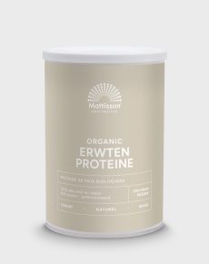 Mattisson - Biologische Erwten Proteïne Poeder - 80% Eiwitgehalte - Vegan Eiwit Supplement - 350 Gram