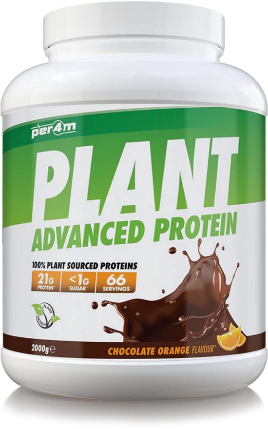 Per4m - Plant Protein - 2000g - Chocolate Orange - Proteïne - Proteïne poeder - Eiwitpoeder - Eiwitten - Eiwit shake - Vegan