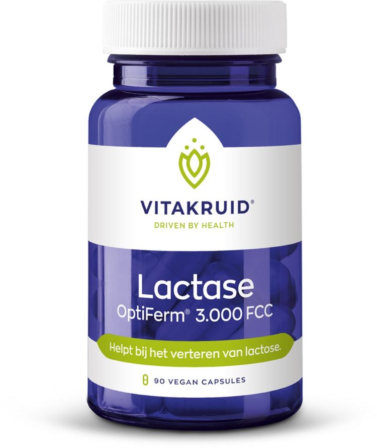 Vitakruid Lactase Optiferm 3000 Fcc - 90 capsules