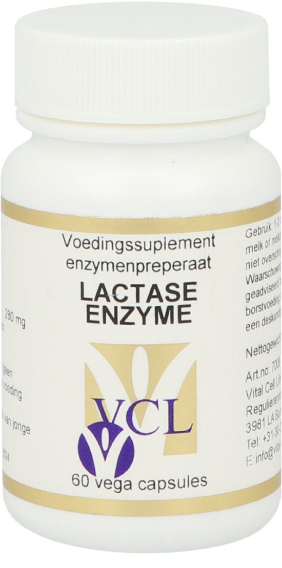 Vital Cell Life Lactase enzyme 60 Capsules