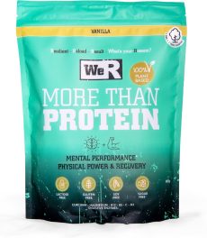 We'R Proteine Poeder / Vegan Proteine Shake - Plantaardige eiwitpoeder - Vanille - 900g(30shakes) - Bio & Vegan - Body & mind