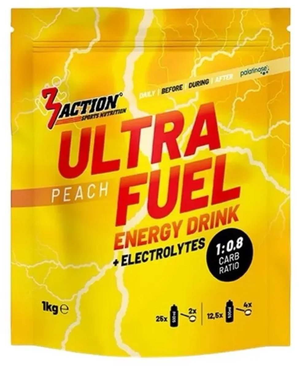3Action Ultra Fuel Energy Drink 1 kg - Peach