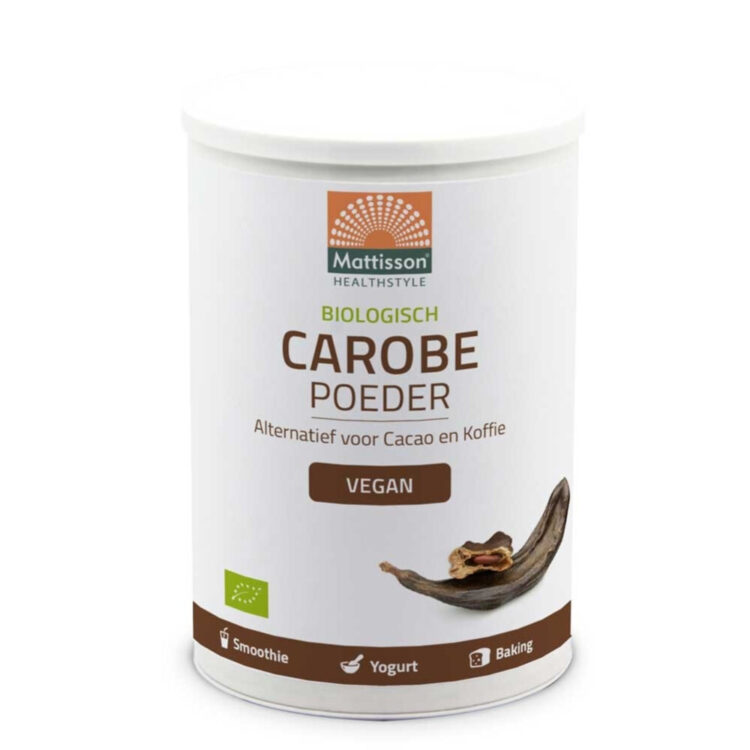 3x Mattisson Carobe Poeder 400 gr