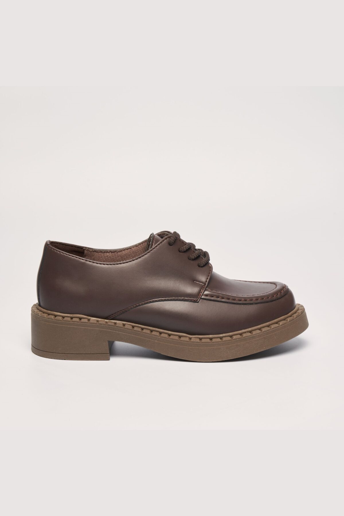 AGAZI dames vegan Loafers Helen Vegan Eco-Leer Chocolade