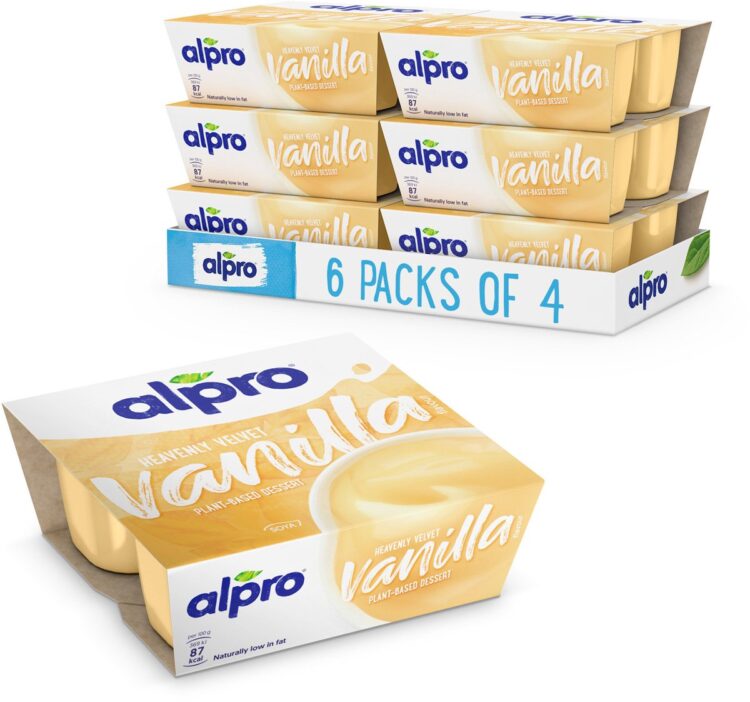 Alpro Dessert Vla Vanille - Lactosevrij, Glutenvrij & 100% Plantaardig - 16 x 125g