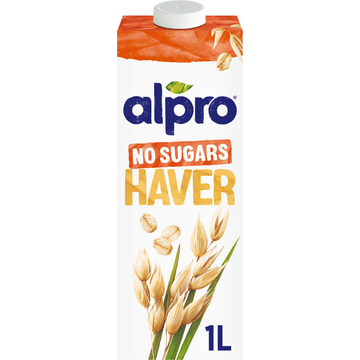 Alpro Haverdrink Zonder Suikers Houdbaar 1L bij Jumbo