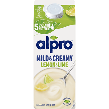 Alpro Mild & Creamy CitroenLimoen Variatie Op Yoghurt 750g bij Jumbo