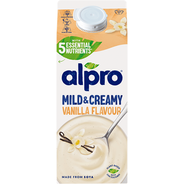 Alpro Mild & Creamy Vanille Plantaardige Variatie Op Yoghurt 750g bij Jumbo