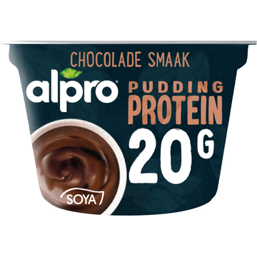 Alpro Protein Pudding Chocolade Smaak 200g bij Jumbo