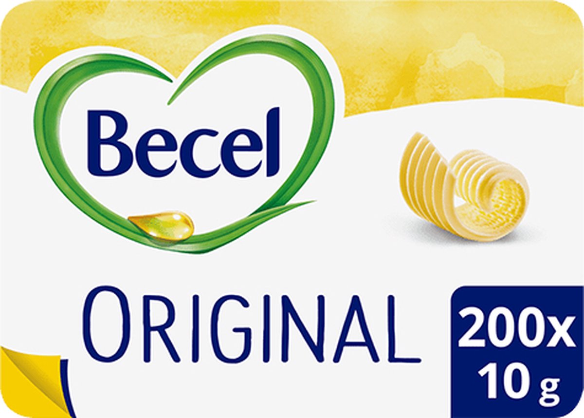 Becel | 60% Dieet | Kuipjes | Mono | 200 x 10 gram