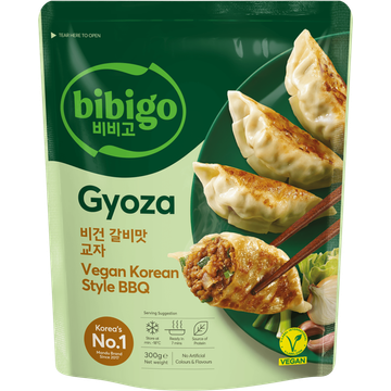 Bibigo Gyoza Vegan Korean Style BBQ 300 g bij Jumbo