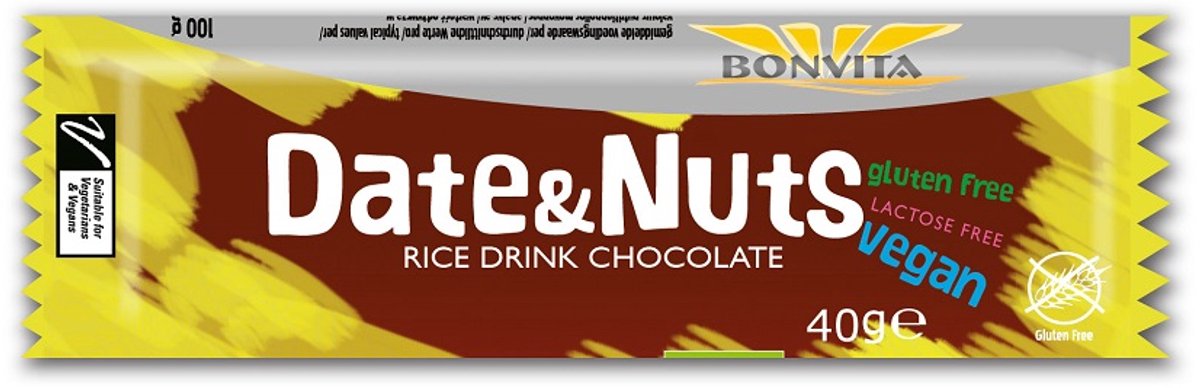 BonVita Date & Nuts Rice Drink Chocolate 40GR