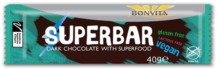BonVita Superbar Dark Chocolate Superfood 40GR