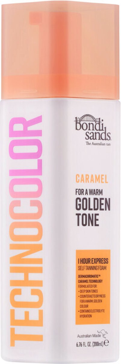 Bondi Sands Technocolor Self Tanning Foam 1 Hour Express Caramel - 200 ml