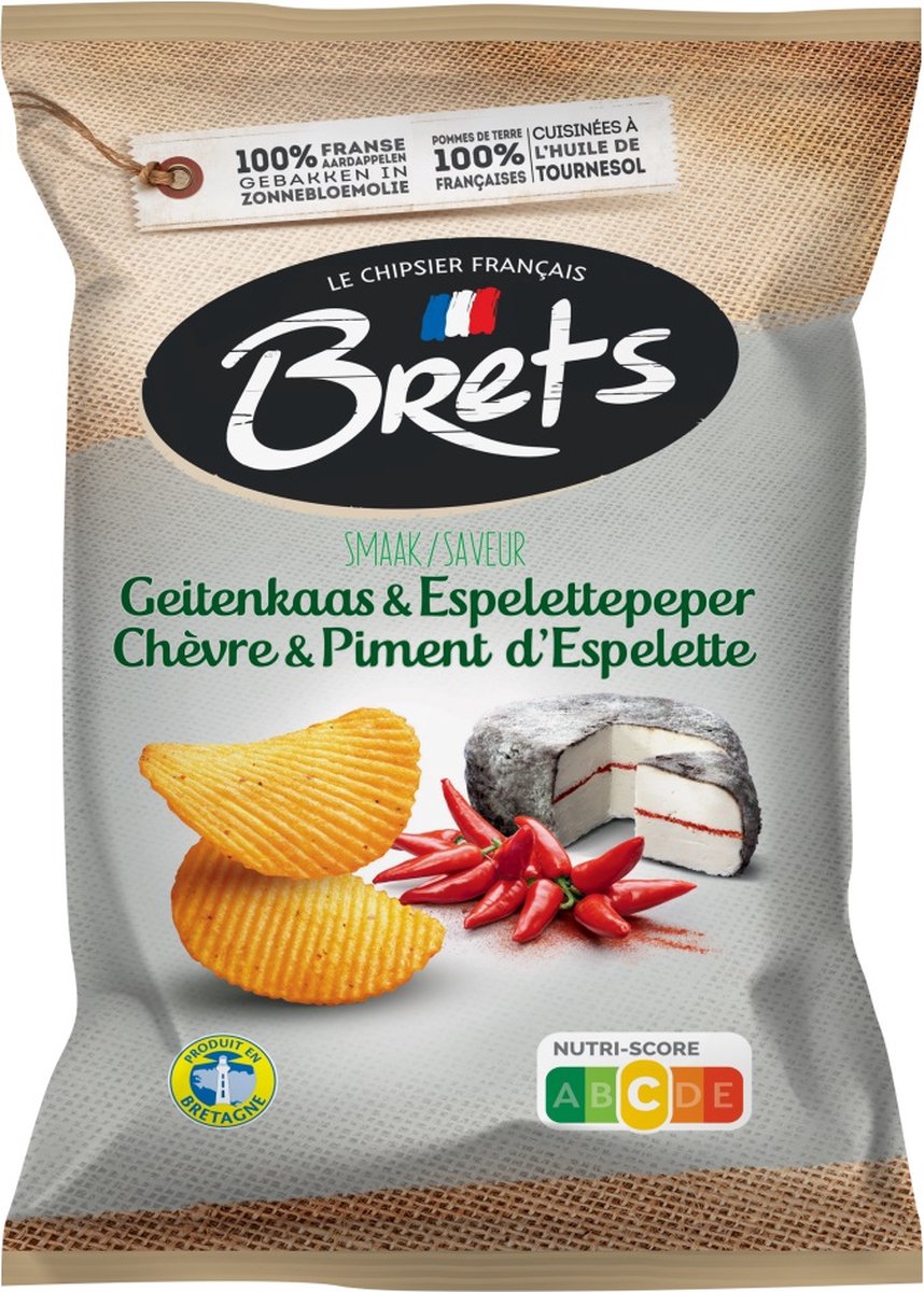 Brets Geitenkaas Peper 10 x 125 Gram