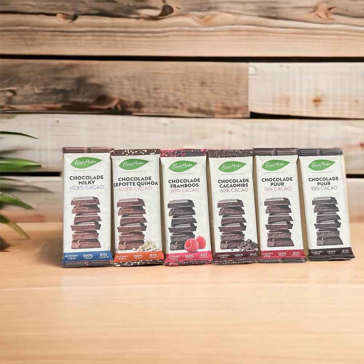 Chocoladereep Puur - 93% Cacao - BIO