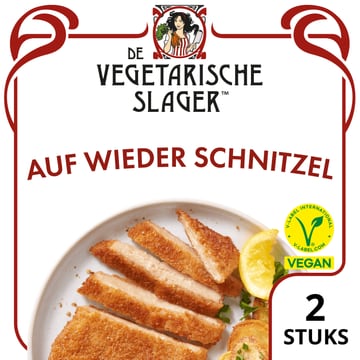 De Vegetarische Slager Auf Wieder Schnitzel Vegan 180 g bij Jumbo