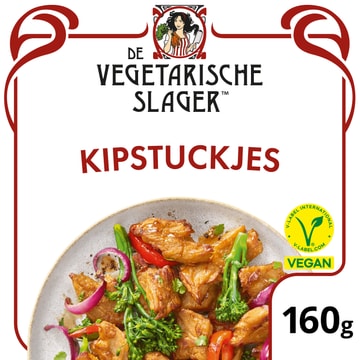 De Vegetarische Slager Kipstuckjes Vegan 160 g bij Jumbo