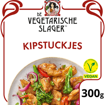 De Vegetarische Slager Kipstuckjes Voordeelverpakking Vegan 300 g bij Jumbo