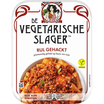 De Vegetarische Slager Rul Gehackt Vegan 200 g bij Jumbo