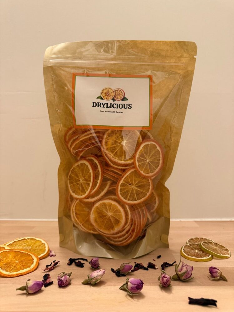 Drylicious - Gedroogde Sinaasappel Schijfjes - 150 gram