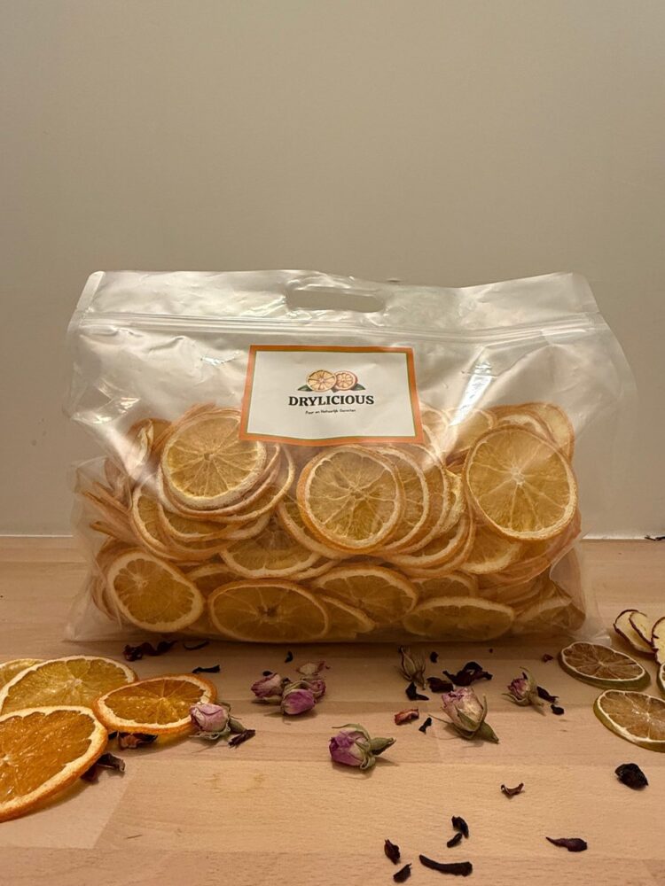 Drylicious - Gedroogde Sinaasappel Schijfjes - 500 gram