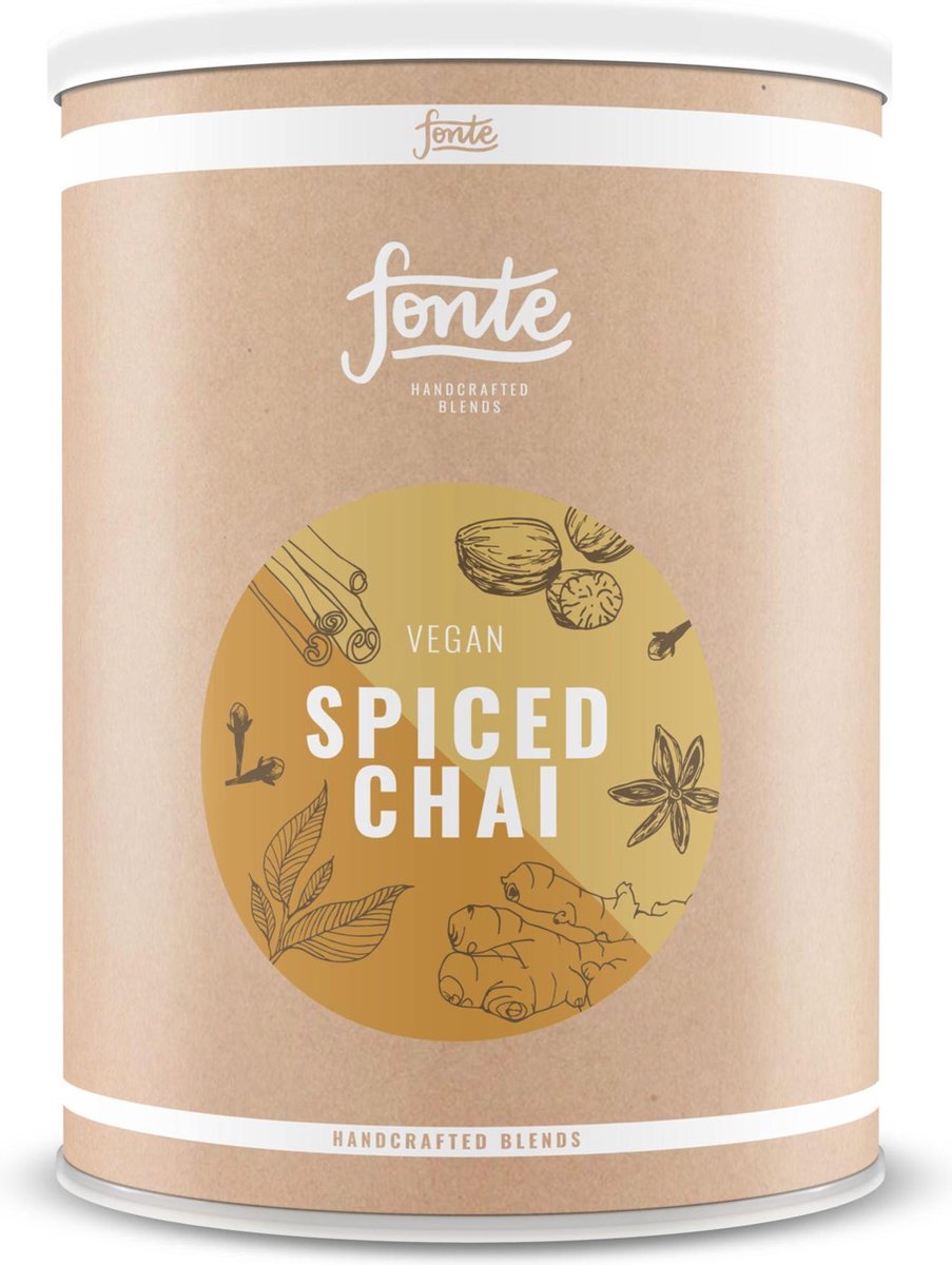 Fonte - Vegan Spiced Chai Latte - Handcrafted Blends (2kg)