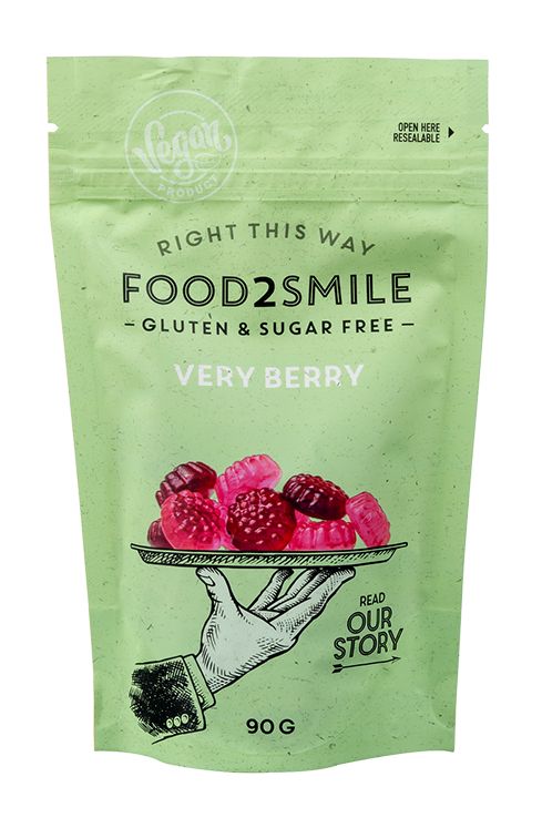 Food2Smile Very berry suikervrij glutenvrij lactosevrij 90 gram