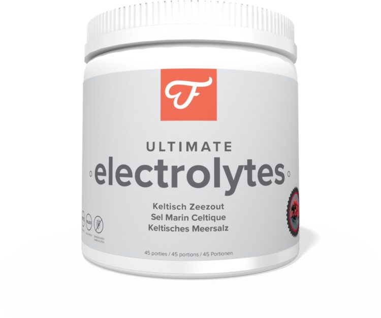 Foodie Ultimate Electrolytes Bosvruchten - Elektrolytenpoeder - Met Keltisch Zeezout en 100% Biologisch Kokosnootwaterpoeder - Bevat magnesium, kalium en calcium