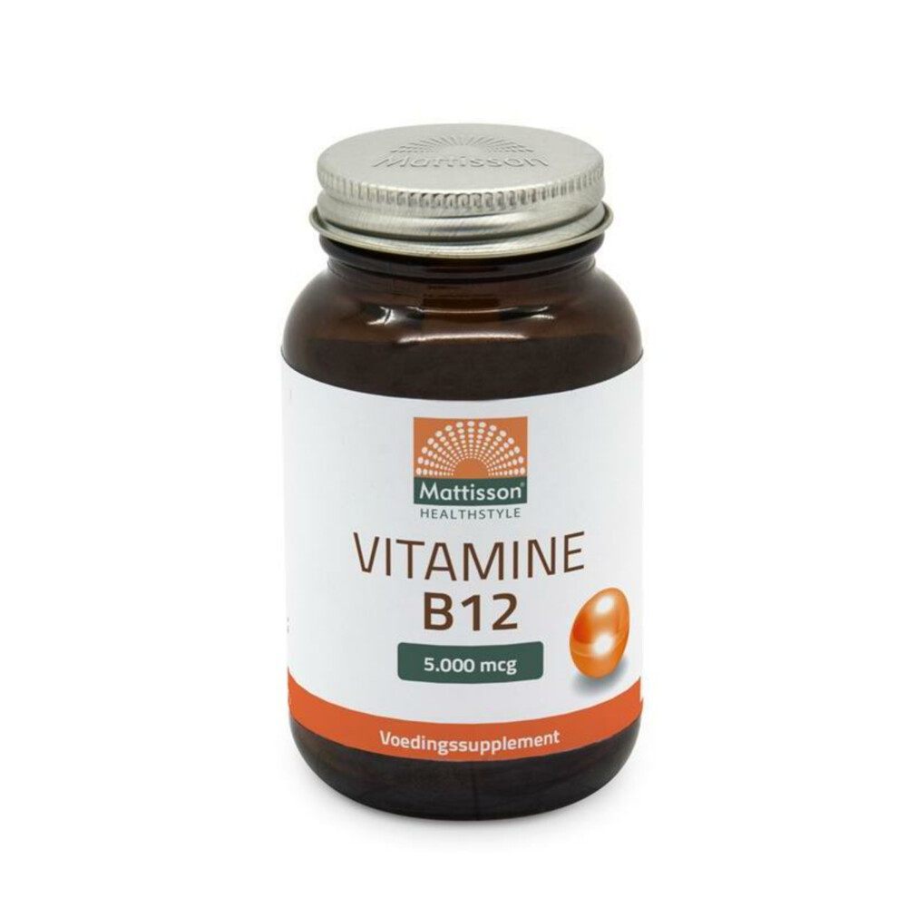 Gratis Verzending: Mattisson Vitamine B 12 5000 Mcg 60 tabletten