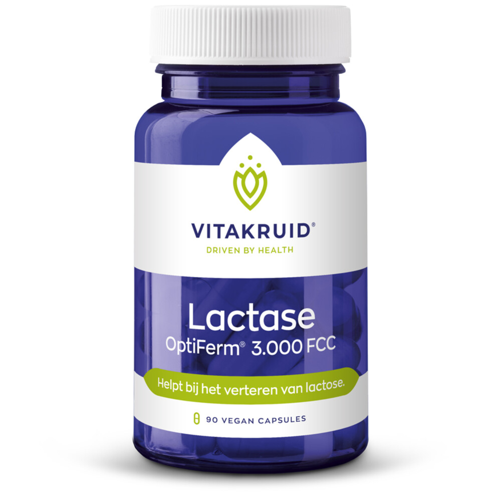 Gratis Verzending: Vitakruid Lactase Optiferm 3000 Fcc 90 capsules