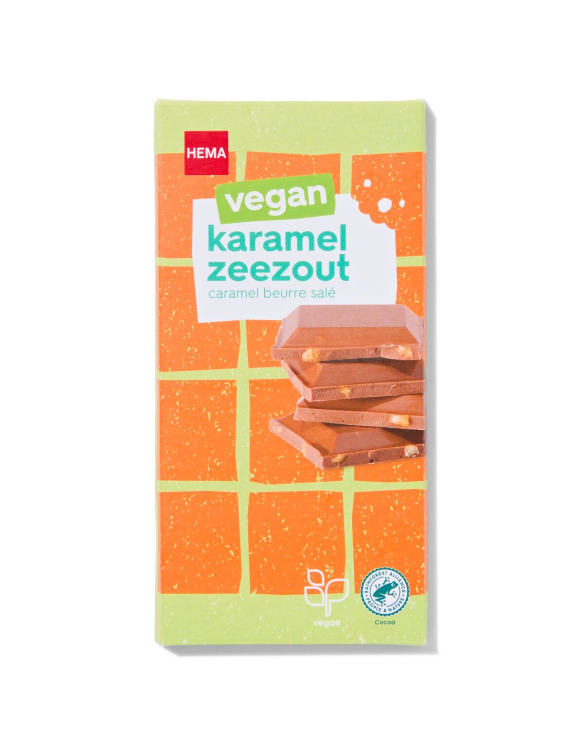 HEMA Vegan Reep Karamel Zeezout 90gram