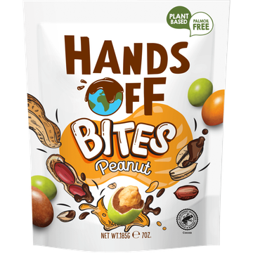 Hands Off Bites Peanut 185 g bij Jumbo