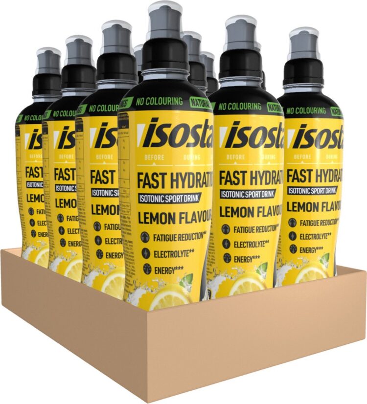 Isostar Fast Hydration lemon 12x500 ml