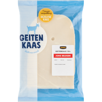 Jumbo Geitenkaas 50+ Jong Belegen ca. 200 g