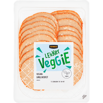 Jumbo Lekker Veggie Vegan Grillworst 110 g