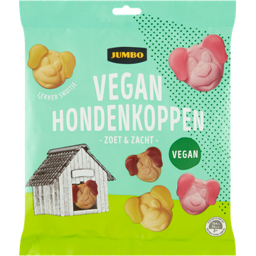 Jumbo Vegan Hondenkoppen Zoet & Zacht 200 g