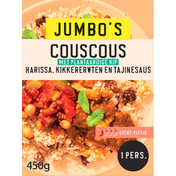 Jumbo's Vriesvers Maaltijden Couscous Vegan 450g