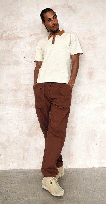 KOMODO mannen vegan Broek Bowie Chocolade