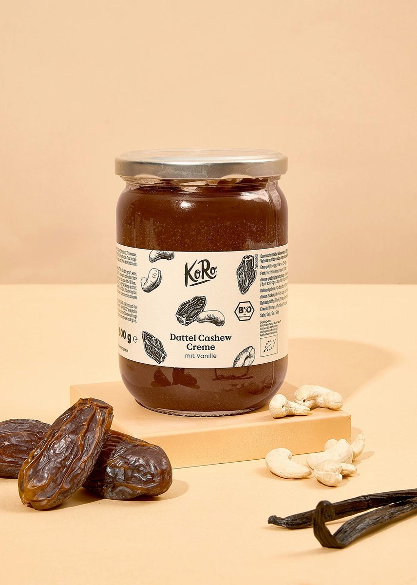 KoRo | Bio dadel-cashewpasta 500 g