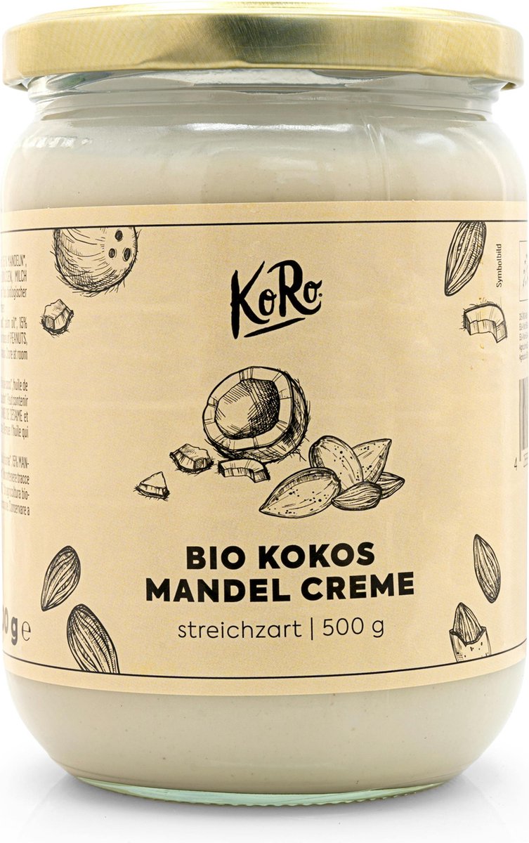 KoRo | Bio kokosnoot-amandelpasta 6 x 500 g