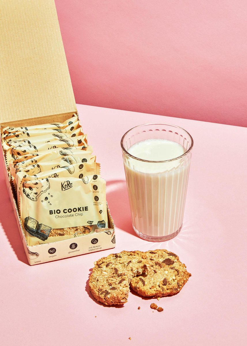 KoRo | Bio vegan chocolate chip cookie 12 x 50 g