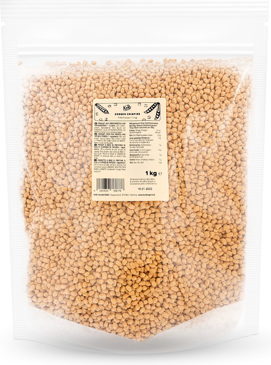 KoRo | Erwten protein-crispies 71% 1 kg