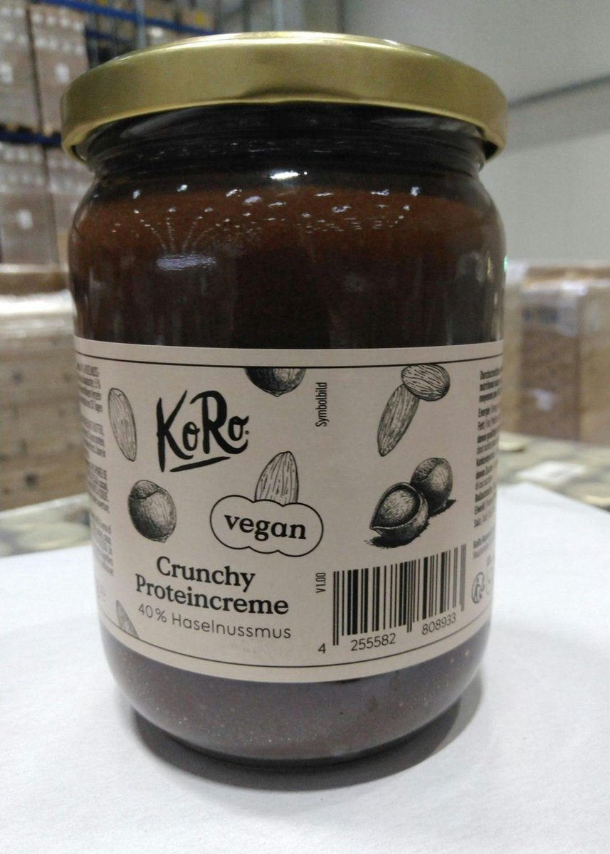 KoRo | Vegan crunchy proteinspread 6 x 500 g