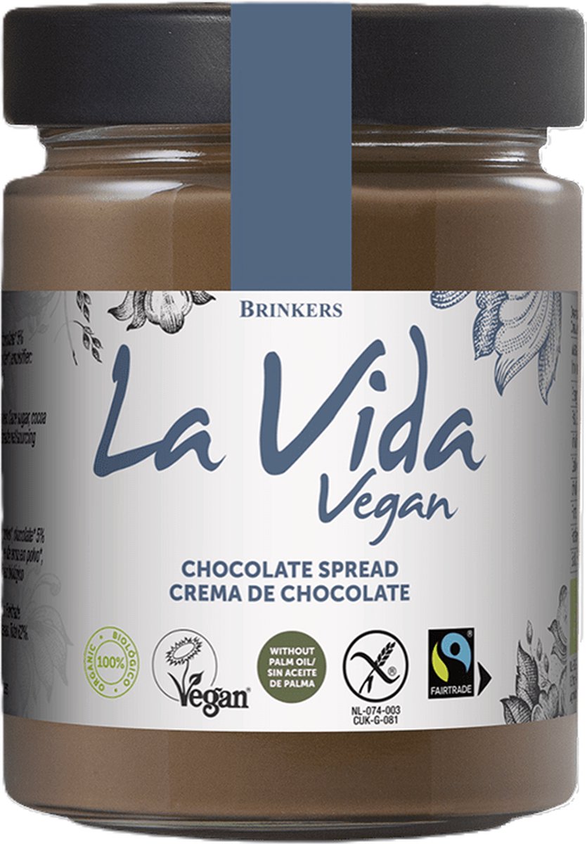 La Vida Vegan Chocoladepasta 270GR