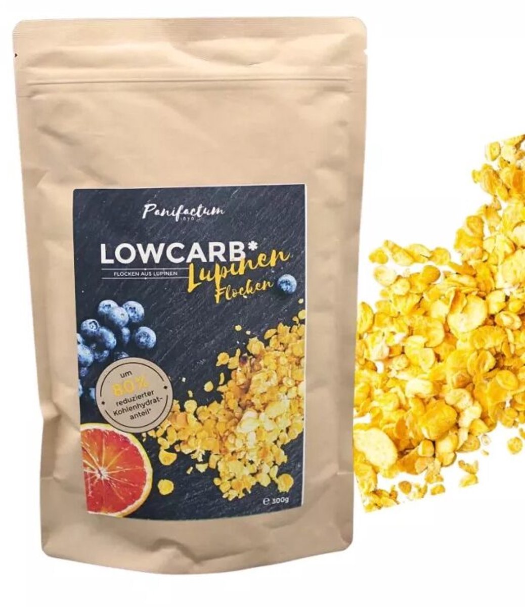 Lupinevlokken - Koolhydraatarm - Glutenvrij