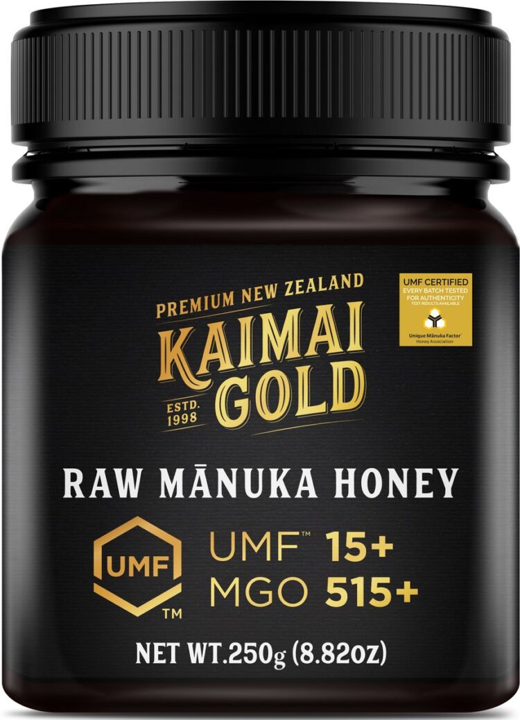 MANUKA HONING (MGO ≥ 514 =) UMF® 15+ 250gr / KAIMAI GOLD