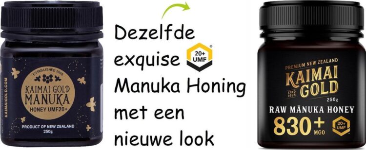 MANUKA HONING (MGO ≥ 829 =) UMF® 20+ 250gr / KAIMAI GOLD